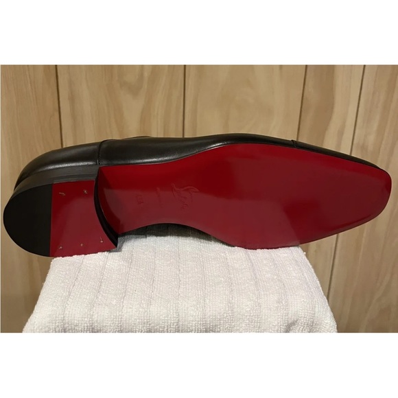 Christian Louboutin Greggo Black Leather - Picture 4 of 6